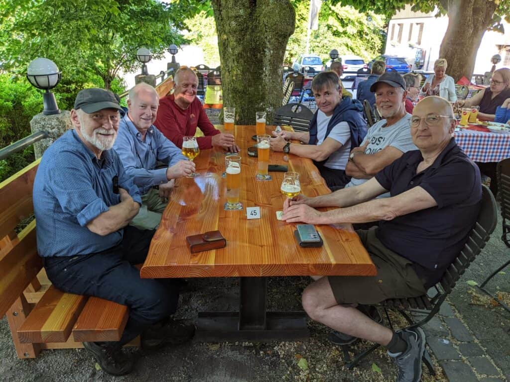 Eerste avond onderweg.