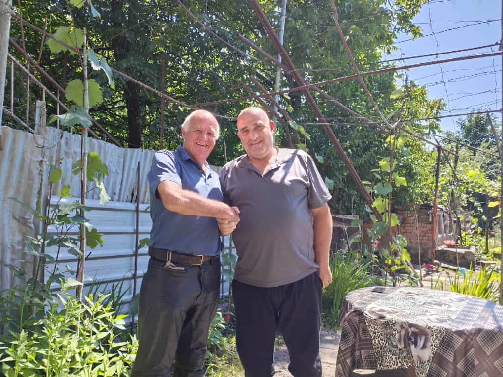 Marc en Katcha in Tsageri