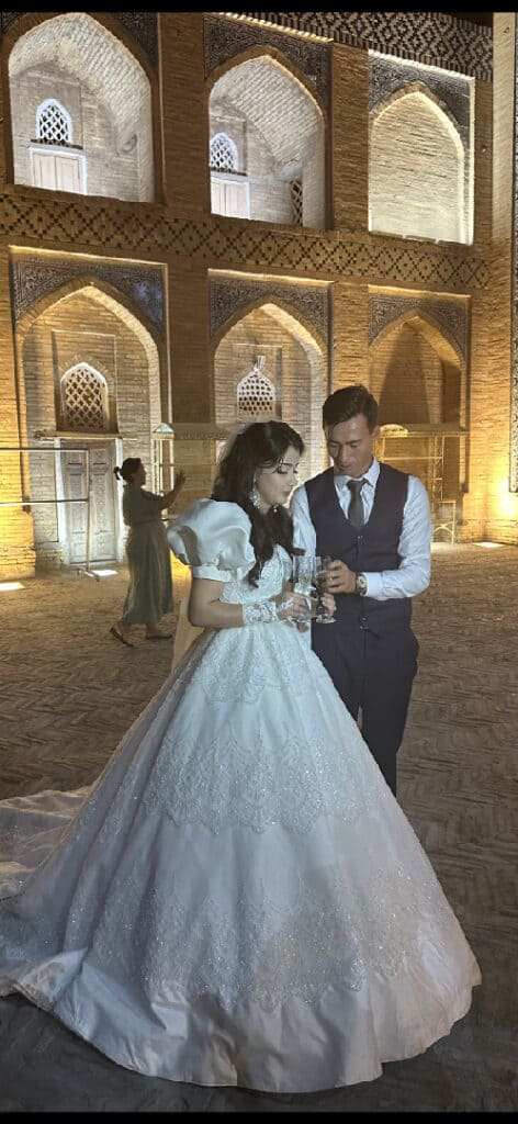 Bruidspaar in Xiva 1