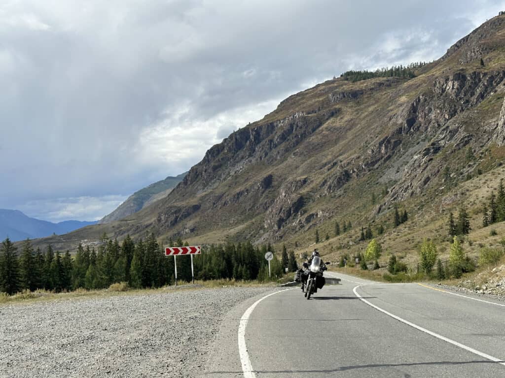 Betere bochtenwerk in de Altai