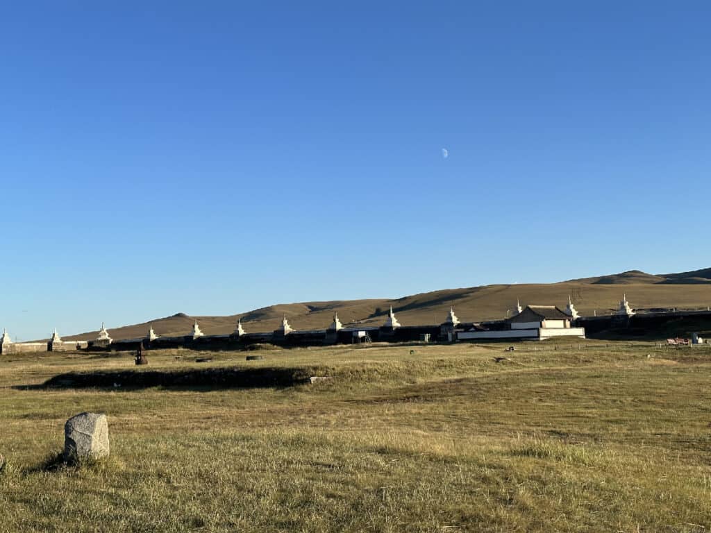 Karakorum voormalige site van de oude stad
